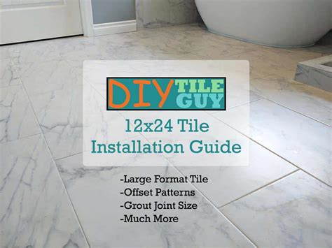 12x24 floor tile layout|How to Lay 12x24 Tile: A StepbyStep Guide for Stunning Results